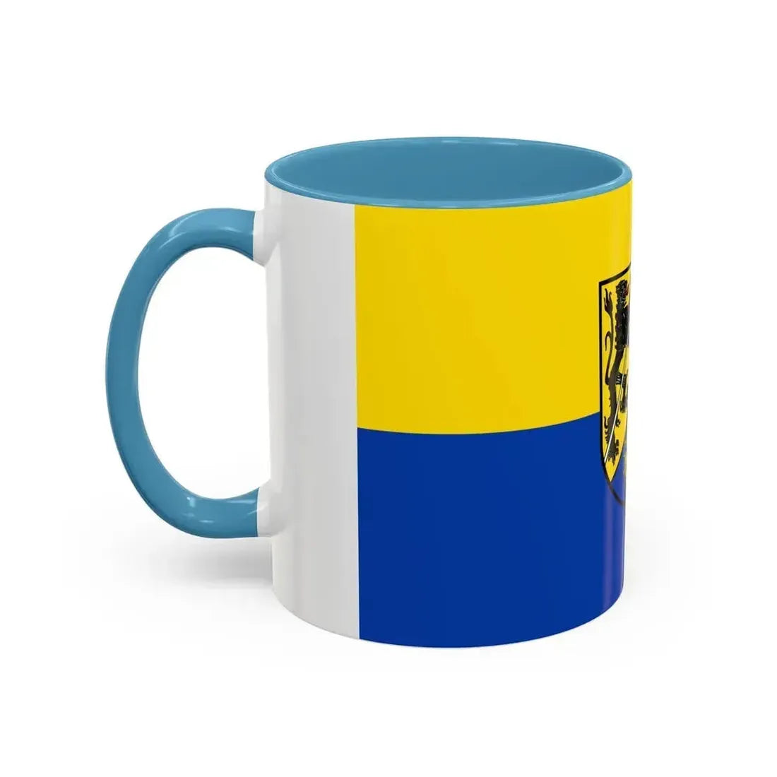 Flag of Kronach Germany - Accent Coffee Mug - Go Mug Yourself