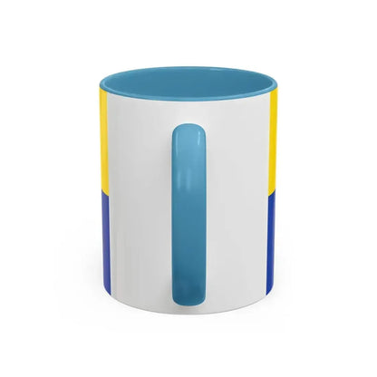 Flag of Kronach Germany - Accent Coffee Mug - Go Mug Yourself