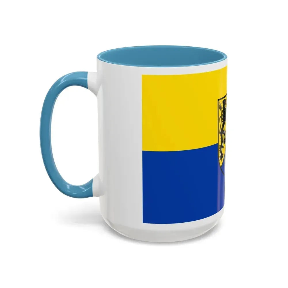 Flag of Kronach Germany - Accent Coffee Mug - Go Mug Yourself