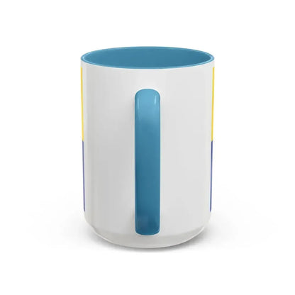Flag of Kronach Germany - Accent Coffee Mug - Go Mug Yourself