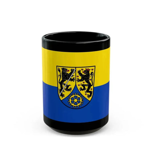 Flag of Kronach Germany - Black Coffee Mug 15oz - Go Mug Yourself