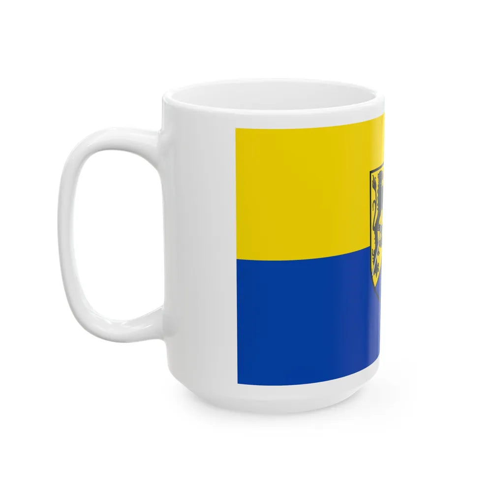 Flag of Kronach Germany - White Coffee Mug-Go Mug Yourself