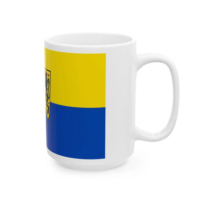 Flag of Kronach Germany - White Coffee Mug-Go Mug Yourself