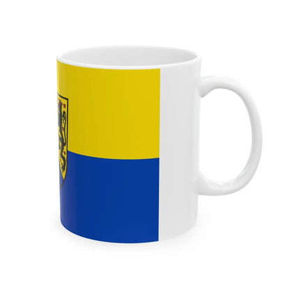 Flag of Kronach Germany - White Coffee Mug-Go Mug Yourself