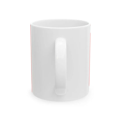 Flag of Kropyvnytskyi Raion (Ukraine) White Coffee Mug - Go Mug Yourself