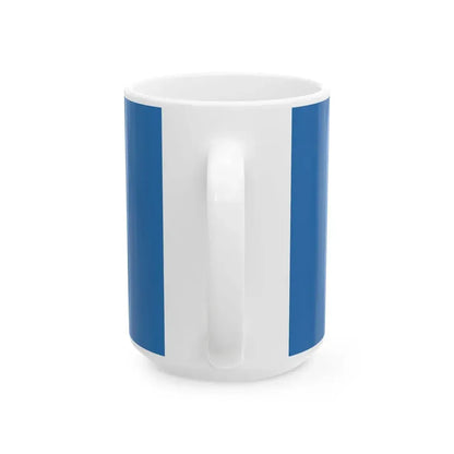 Flag of Kruhlaje (Belarus) White Coffee Mug - Go Mug Yourself