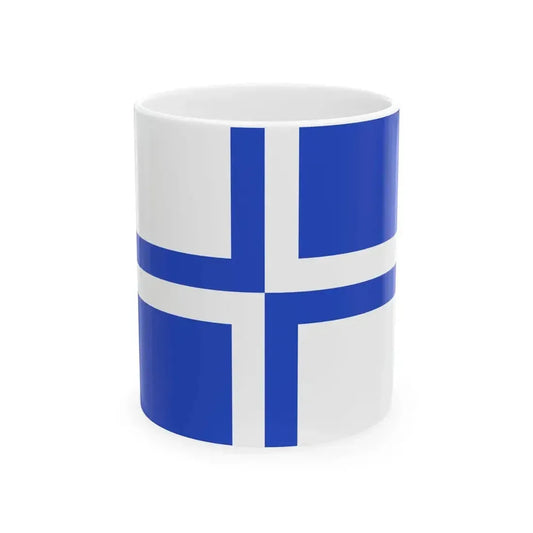 Flag of Kruisem (Belgium) White Coffee Mug 11oz - Go Mug Yourself