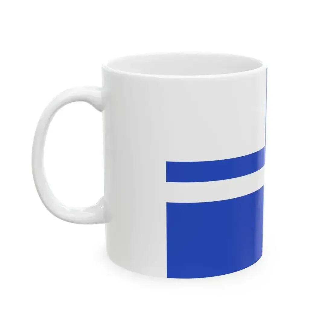 Flag of Kruisem (Belgium) White Coffee Mug - Go Mug Yourself