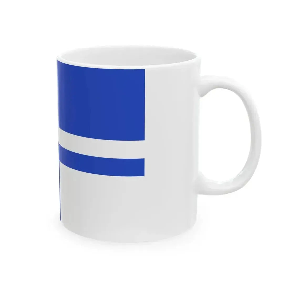 Flag of Kruisem (Belgium) White Coffee Mug - Go Mug Yourself