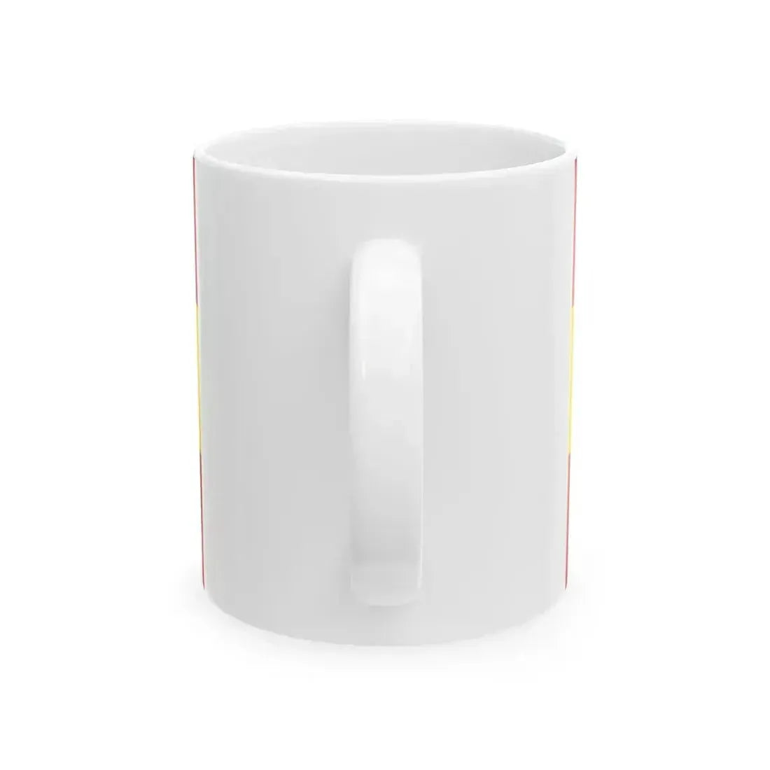 Flag of Kruishoutem (Belgium) White Coffee Mug - Go Mug Yourself
