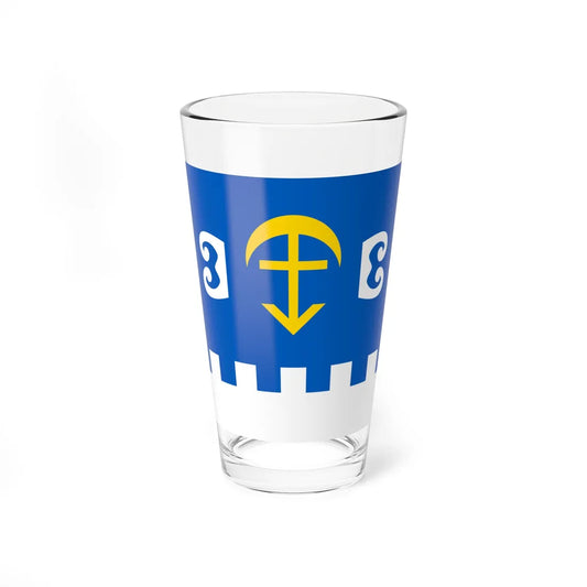 Flag of Krykhivtsi (Ukraine) Pint Glass 16oz 16oz - Go Mug Yourself