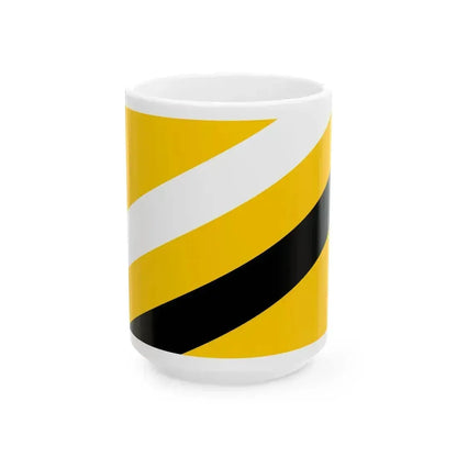 Flag of Kuala Kangsar Perak (Malaysia) White Coffee Mug 15oz - Go Mug Yourself