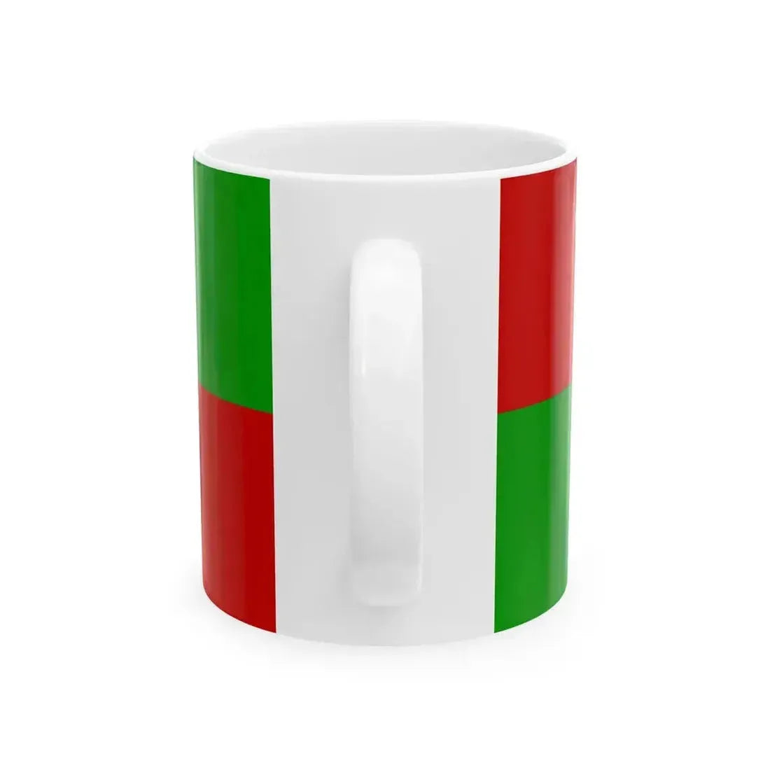 Flag of Kuala Krai Kelantan (Malaysia) White Coffee Mug - Go Mug Yourself