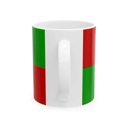 Flag of Kuala Krai Kelantan (Malaysia) White Coffee Mug - Go Mug Yourself