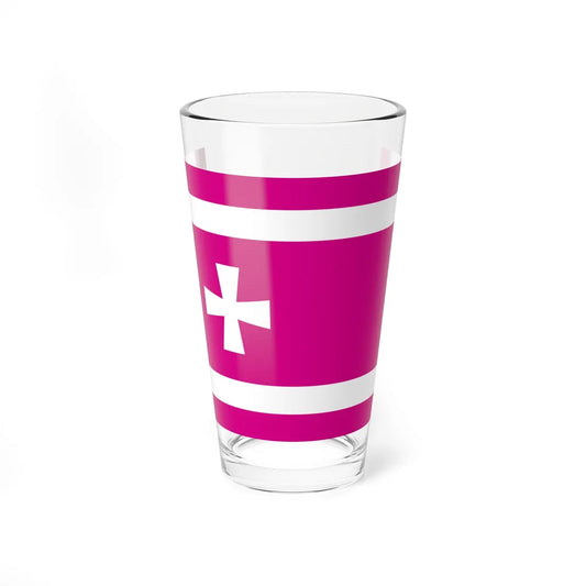 Flag of Kuban Ukraine (Ukraine) Pint Glass 16oz 16oz - Go Mug Yourself