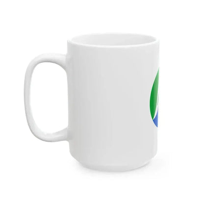 Flag of Kuji Iwate (Japan) White Coffee Mug - Go Mug Yourself