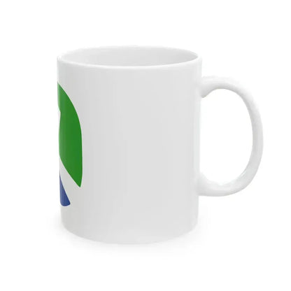 Flag of Kuki Saitama (Japan) White Coffee Mug - Go Mug Yourself