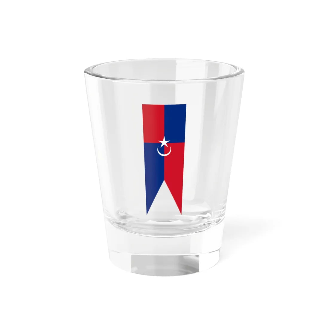 Flag of Kulai Johor vertical (Malaysia) Shot Glass 1.5oz 1.5oz - Go Mug Yourself
