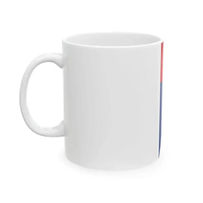 Flag of Kulai Johor vertical (Malaysia) White Coffee Mug - Go Mug Yourself
