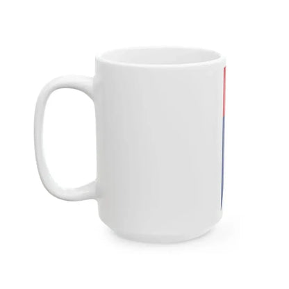 Flag of Kulai Johor vertical (Malaysia) White Coffee Mug - Go Mug Yourself
