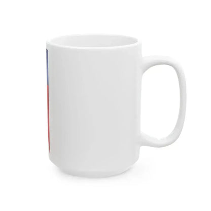 Flag of Kulai Johor vertical (Malaysia) White Coffee Mug - Go Mug Yourself
