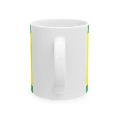 Flag of Kullamaa Estonia (Estonia) White Coffee Mug - Go Mug Yourself
