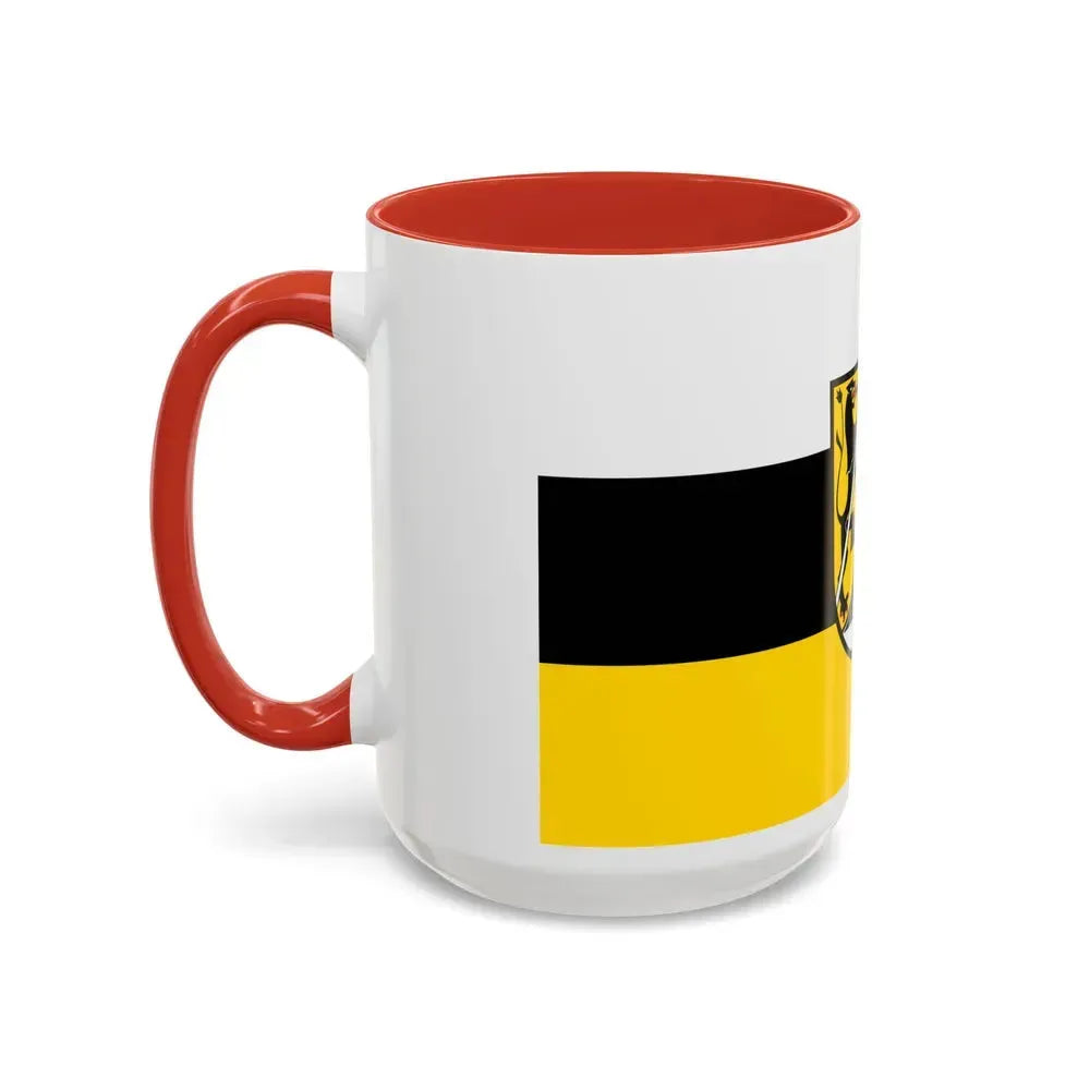 Flag of Kulmbach Germany - Accent Coffee Mug - Go Mug Yourself