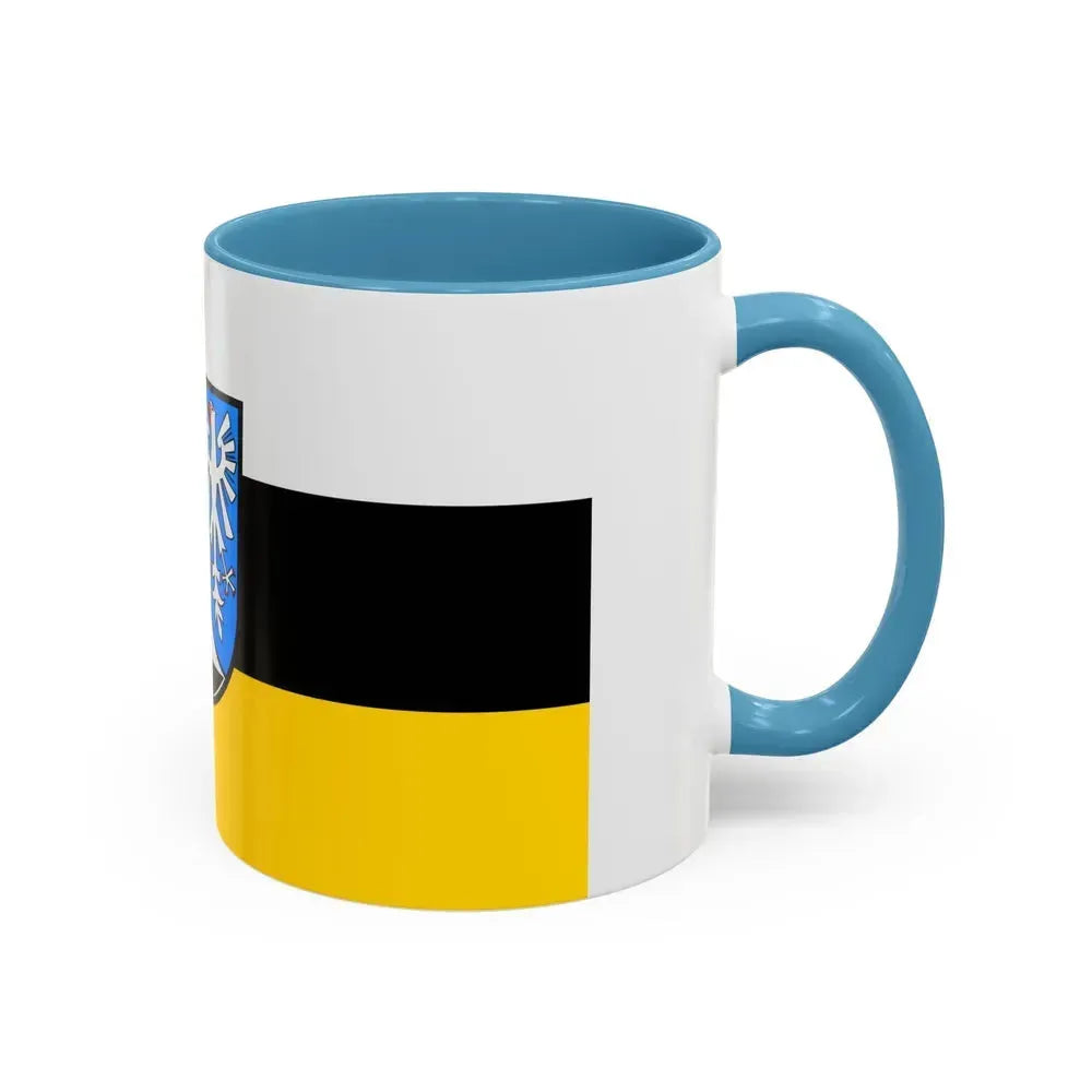 Flag of Kulmbach Germany - Accent Coffee Mug - Go Mug Yourself