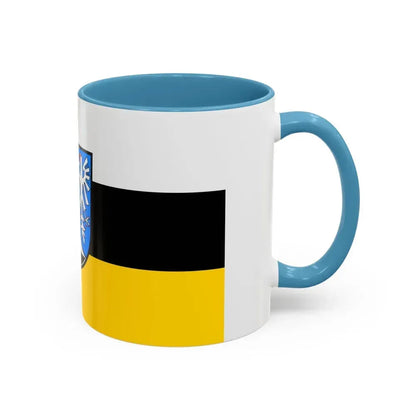 Flag of Kulmbach Germany - Accent Coffee Mug - Go Mug Yourself