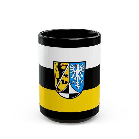 Flag of Kulmbach Germany - Black Coffee Mug-15oz-Go Mug Yourself