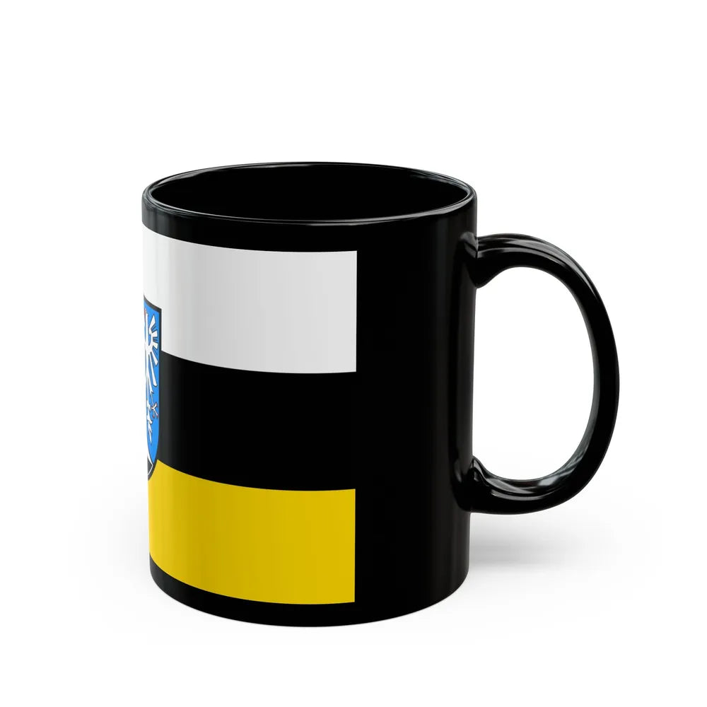 Flag of Kulmbach Germany - Black Coffee Mug-Go Mug Yourself