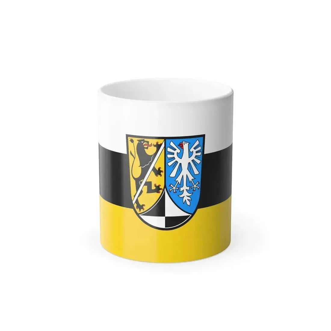 Flag of Kulmbach Germany - Color Changing Coffee Mug 11oz - Go Mug Yourself