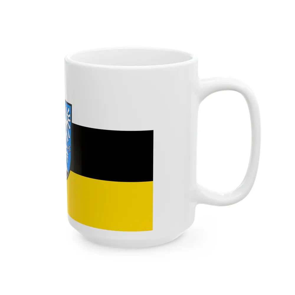 Flag of Kulmbach Germany - White Coffee Mug-Go Mug Yourself