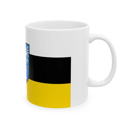 Flag of Kulmbach Germany - White Coffee Mug-Go Mug Yourself