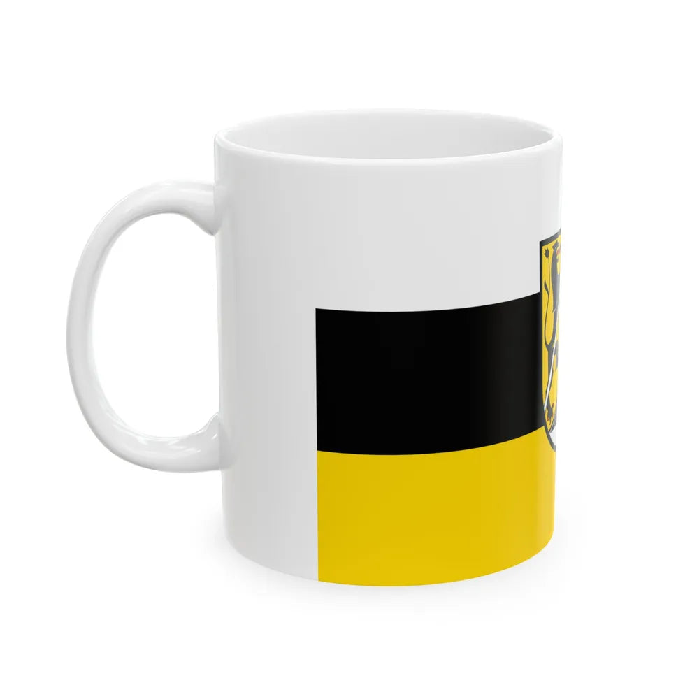 Flag of Kulmbach Germany - White Coffee Mug-Go Mug Yourself