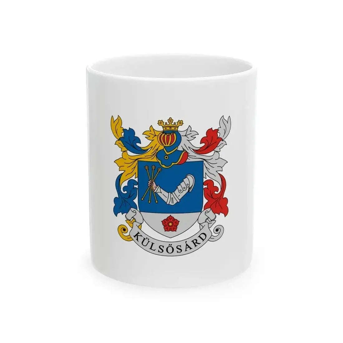 Flag of Kulsosard (Hungary) White Coffee Mug 11oz - Go Mug Yourself