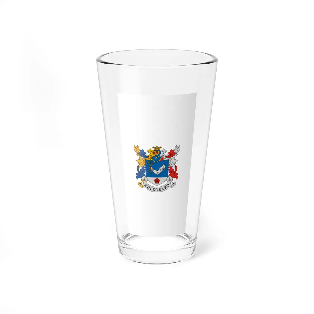 Flag of Kulsosard vertical (Hungary) Pint Glass 16oz 16oz - Go Mug Yourself