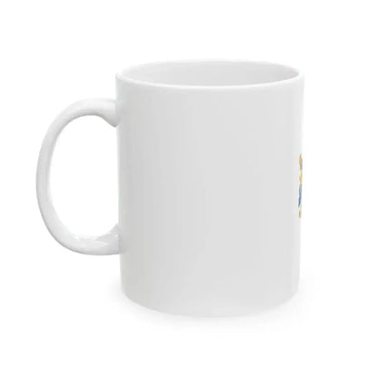 Flag of Kulsosard vertical (Hungary) White Coffee Mug - Go Mug Yourself