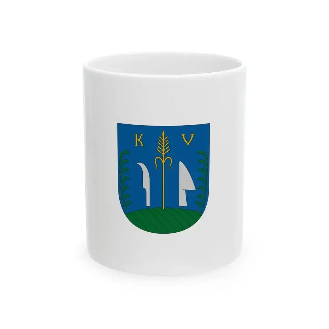 Flag of Kulsovat (Hungary) White Coffee Mug 11oz - Go Mug Yourself