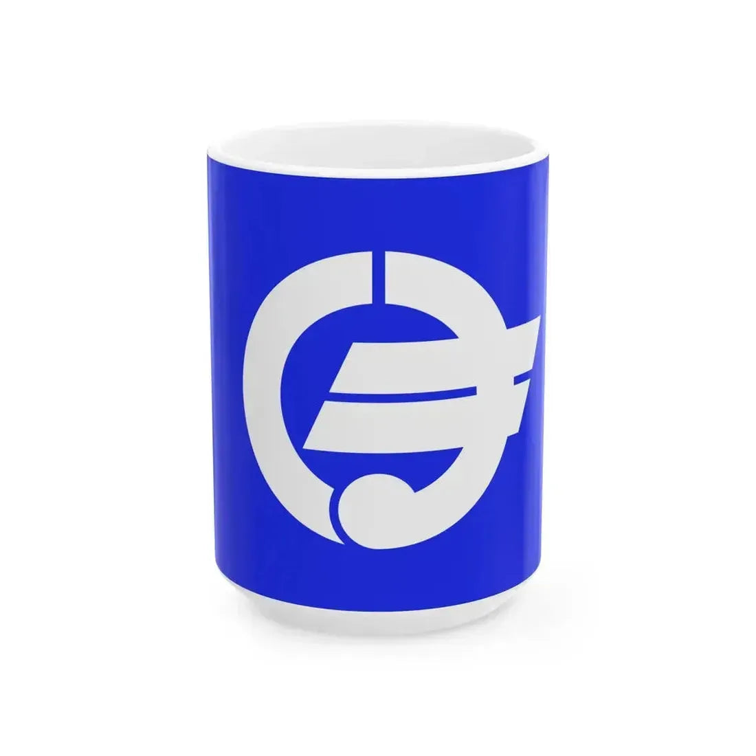 Flag of Kuma Kumamoto (Japan) White Coffee Mug 15oz - Go Mug Yourself