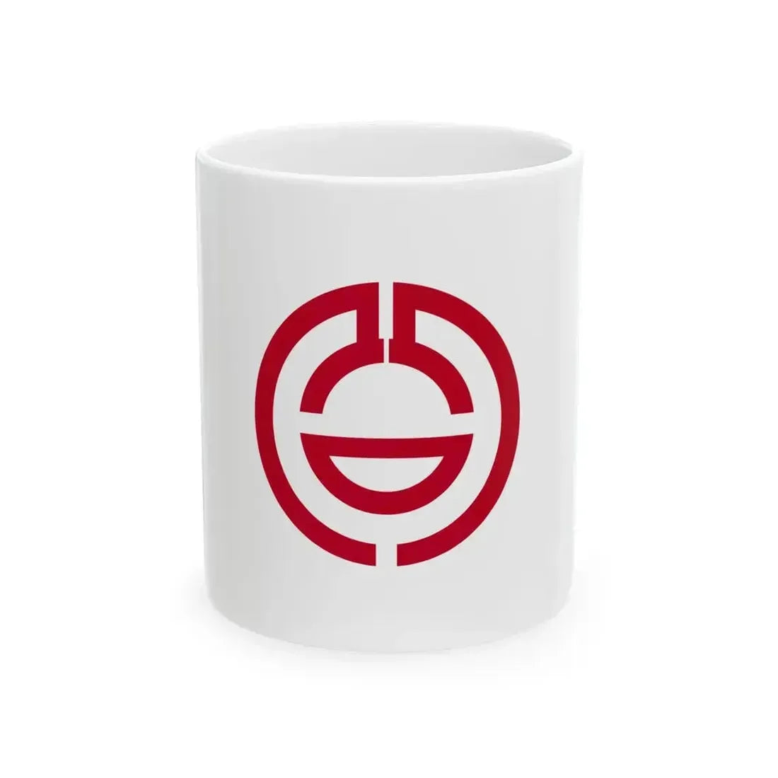 Flag of Kumagaya Saitama (Japan) White Coffee Mug 11oz - Go Mug Yourself