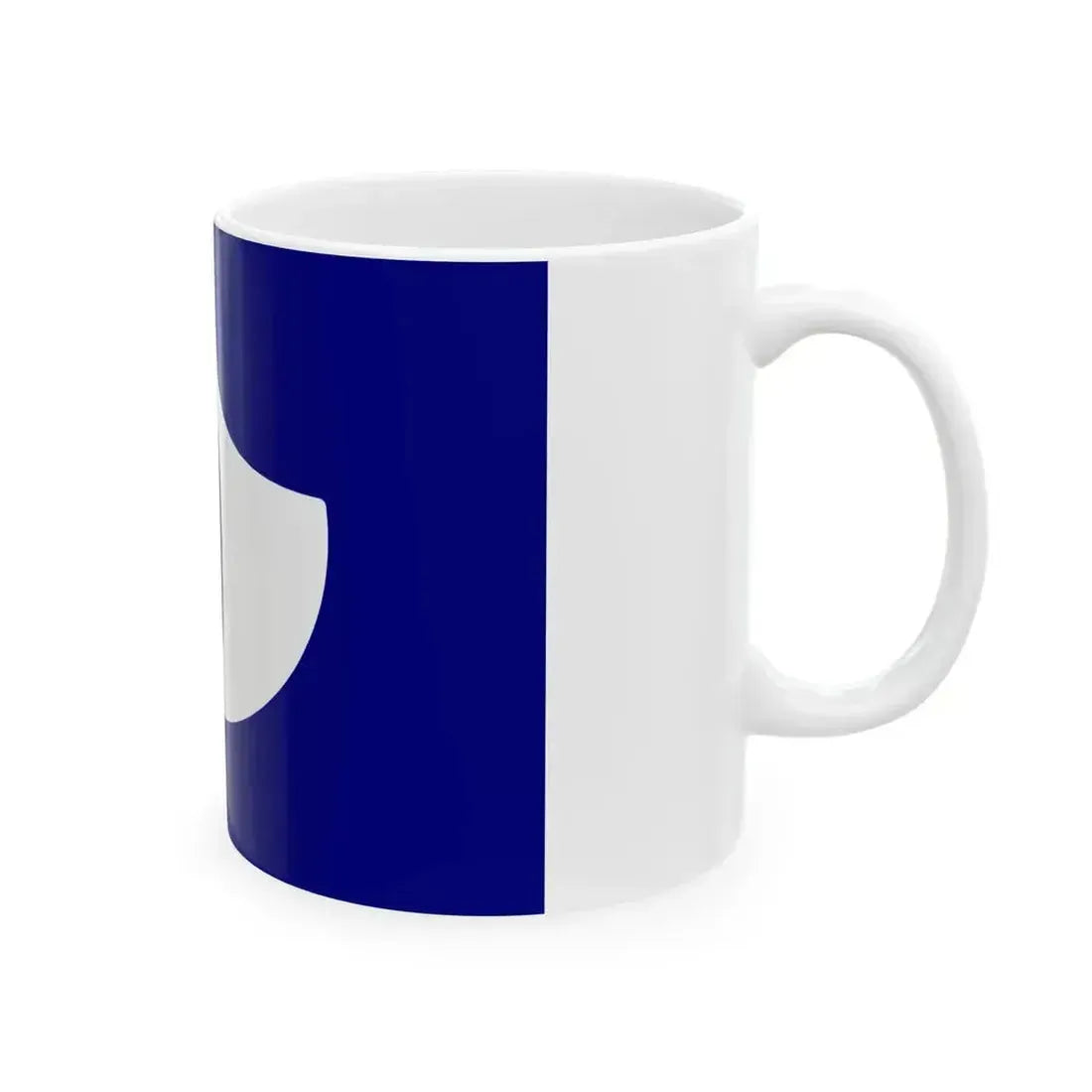 Flag of Kumaishi Hokkaido 1968-2005 (Japan) White Coffee Mug - Go Mug Yourself