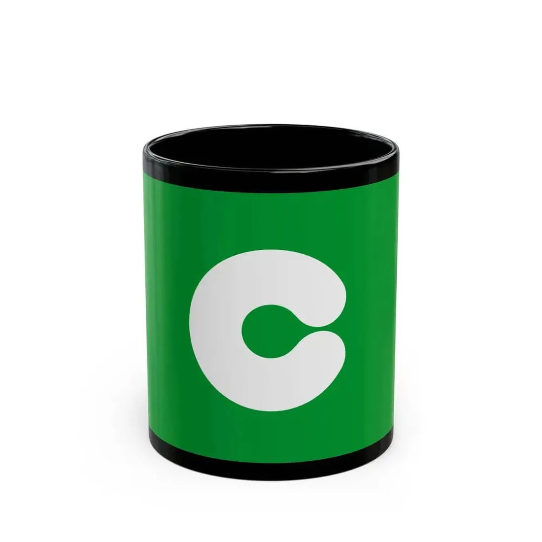 Flag of Kumamoto Kumamoto Japan - Black Coffee Mug - Go Mug Yourself