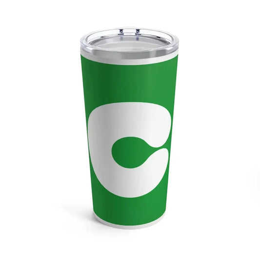 Flag of Kumamoto Kumamoto Japan - Tumbler 20oz 20oz - Go Mug Yourself