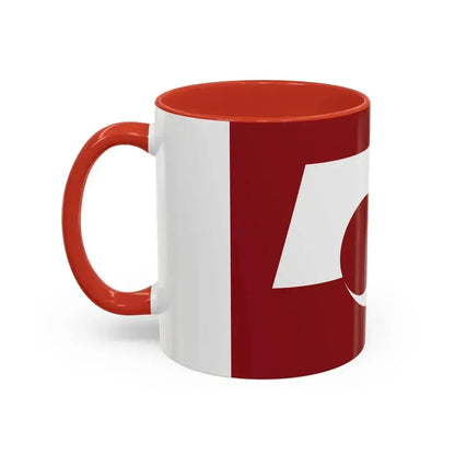 Flag of Kumamoto Prefecture Japan - Accent Coffee Mug - Go Mug Yourself