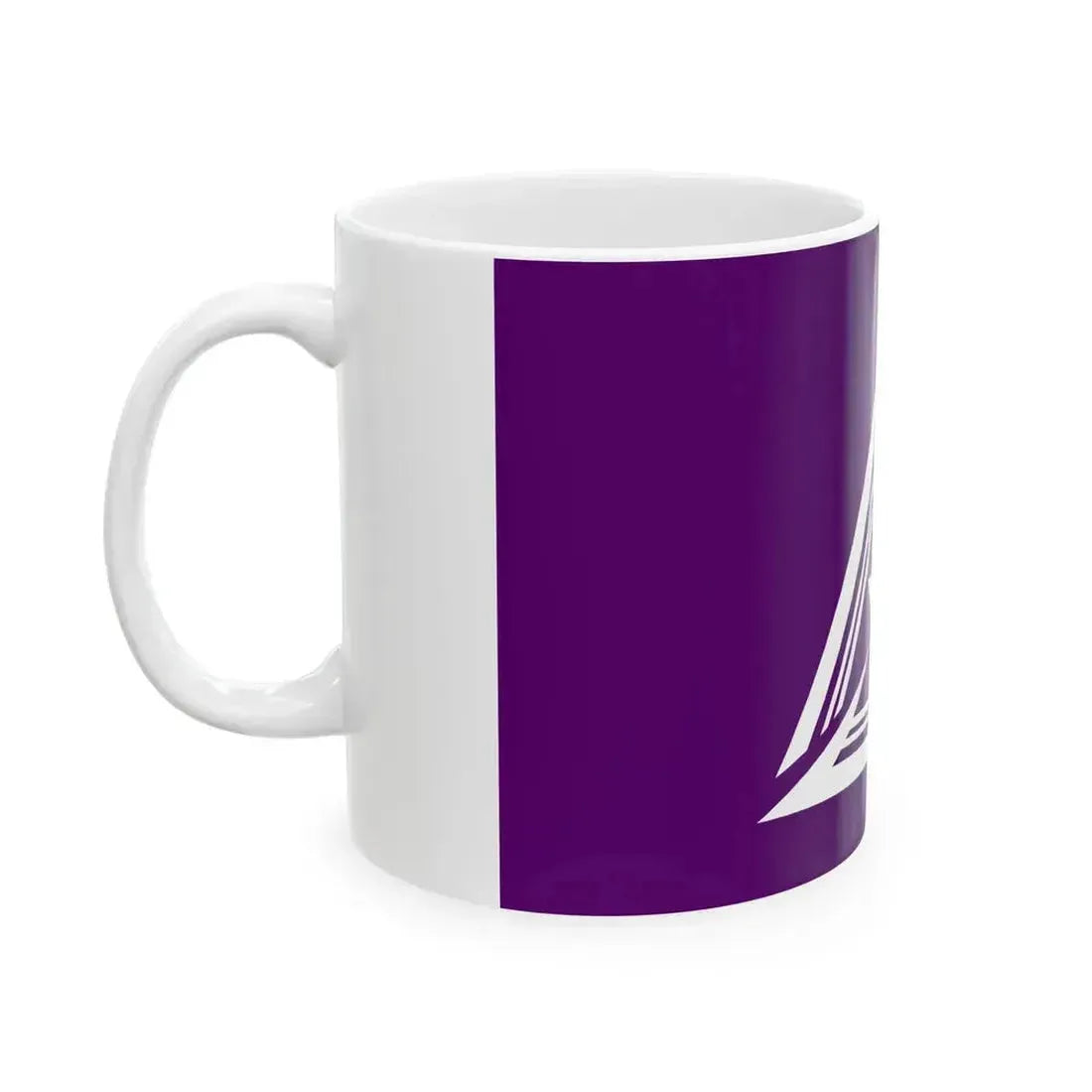 Flag of Kumano Hiroshima (Japan) White Coffee Mug - Go Mug Yourself