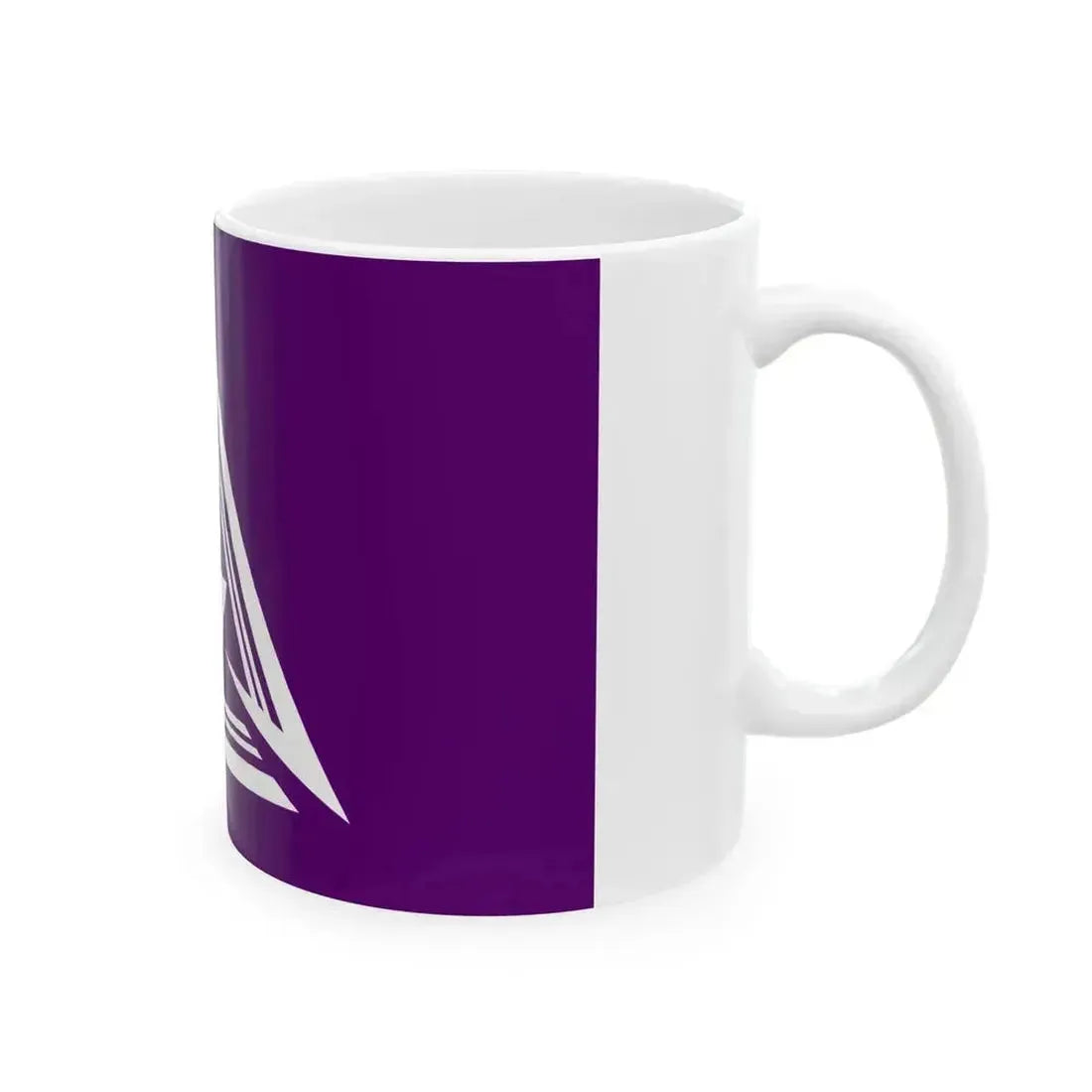 Flag of Kumano Hiroshima (Japan) White Coffee Mug - Go Mug Yourself