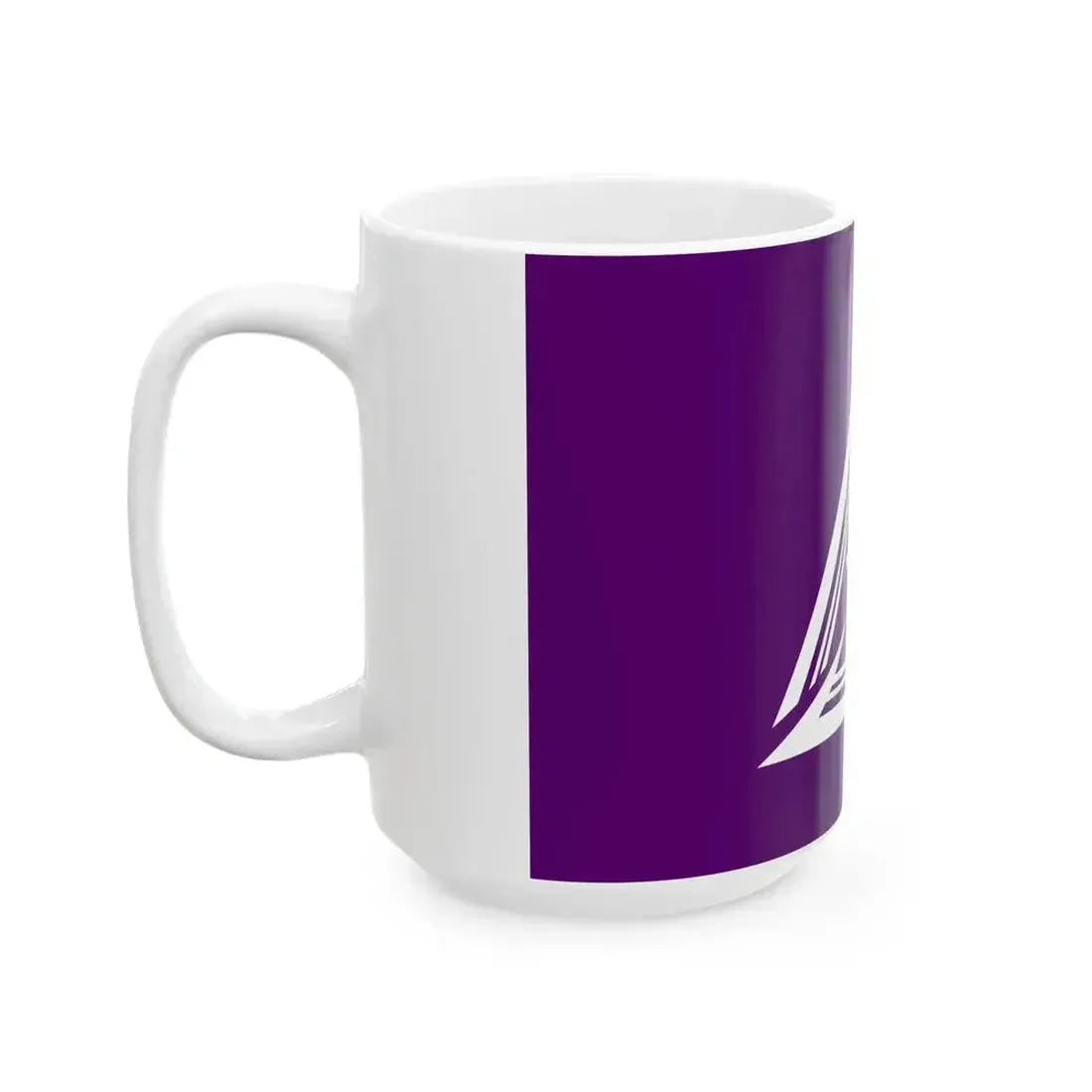 Flag of Kumano Hiroshima (Japan) White Coffee Mug - Go Mug Yourself