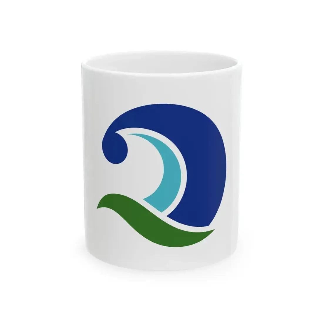 Flag of Kumano Mie (Japan) White Coffee Mug 11oz - Go Mug Yourself