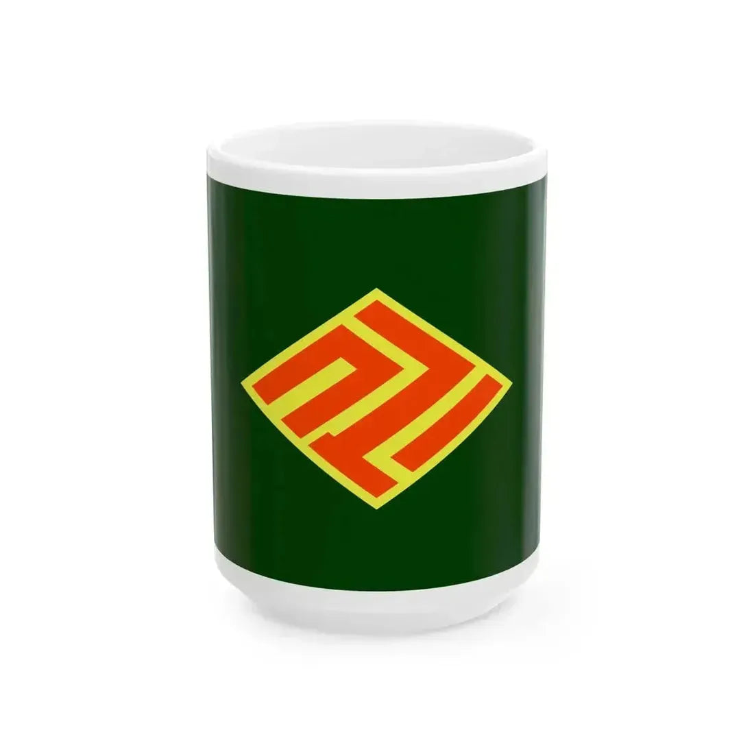 Flag of Kumanogawa Wakayama 1958-2005 (Japan) White Coffee Mug 15oz - Go Mug Yourself